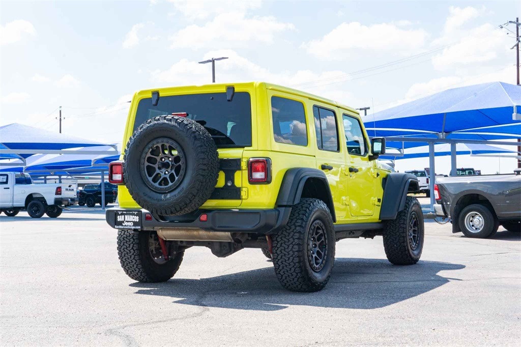 Used Car 2022 Jeep Wrangler  Unlimited High Tide For Sale Under $40,000 In Austin, Texas