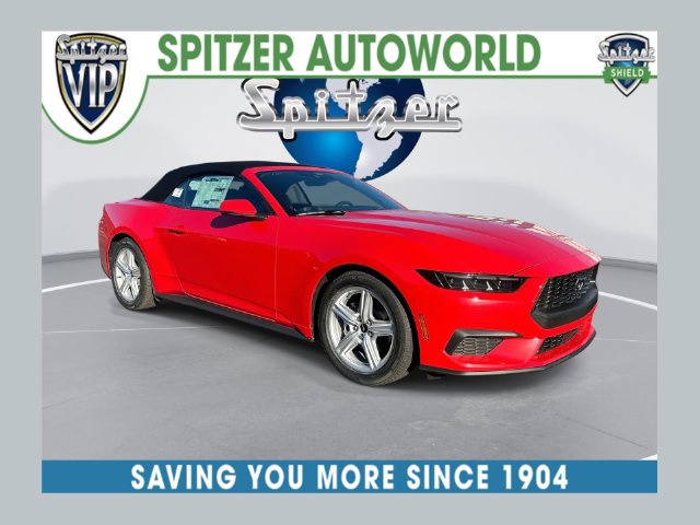 Race Red 2026 Ford Mustang Convertible Rear-Wheel Drive Automatic