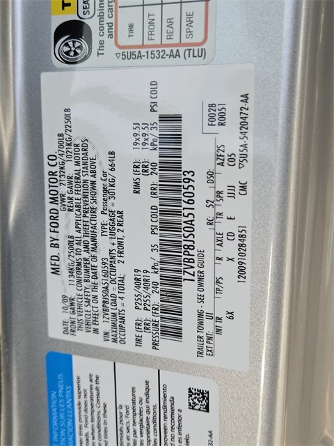 Used Car 2010 Ford Mustang  Shelby Gt500 For Sale Under $50,000 In San Antonio, Texas