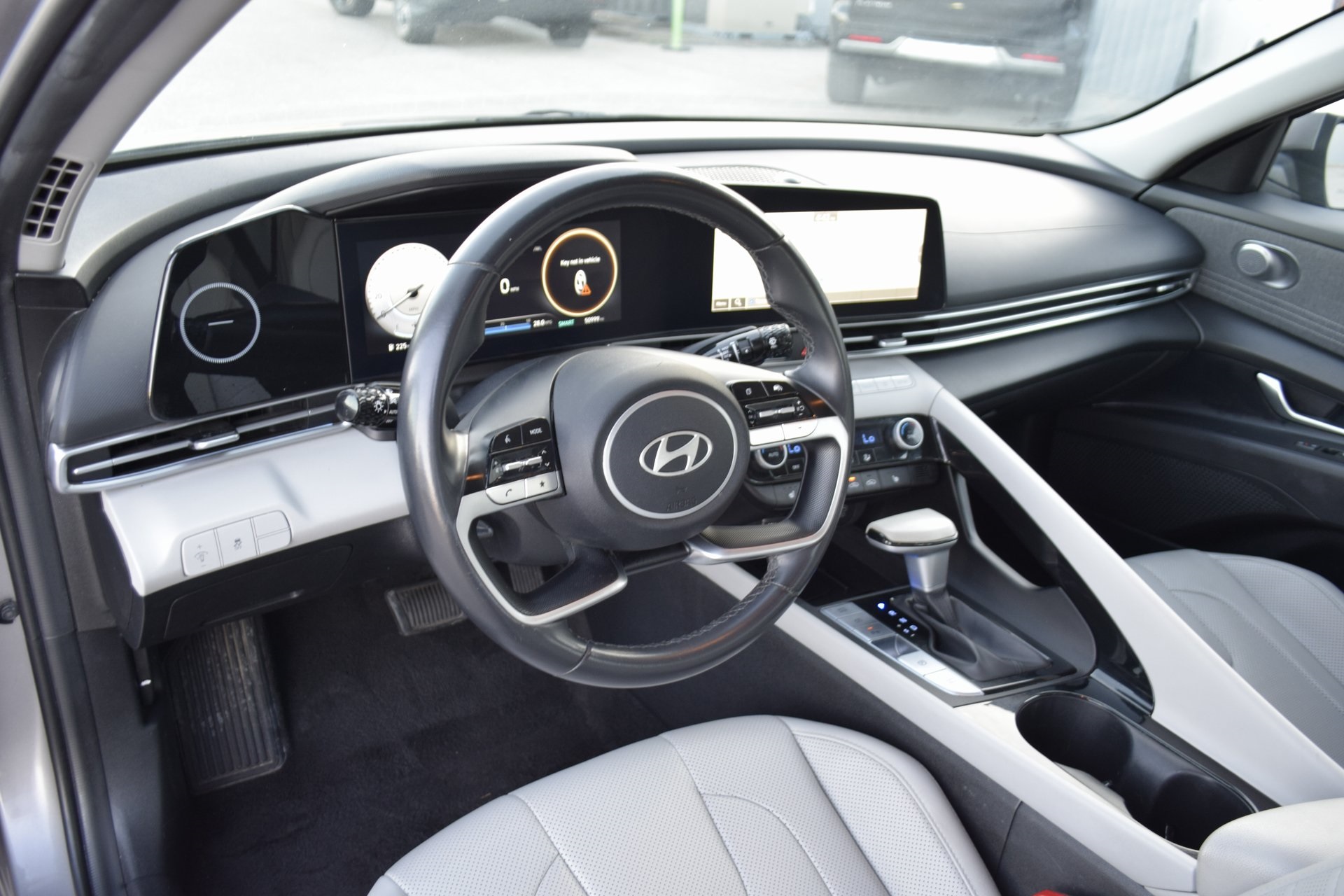 2024 Hyundai Elantra Limited Gray at Bayshore Chrysler Jeep Dodge Ram