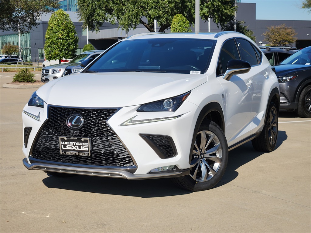 2020 Lexus NX 300 F Sport White at Westside Lexus