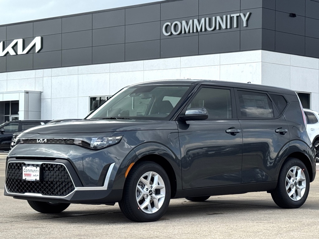 2025 Kia Soul LX Gray at Joe Myers Mazda Kia