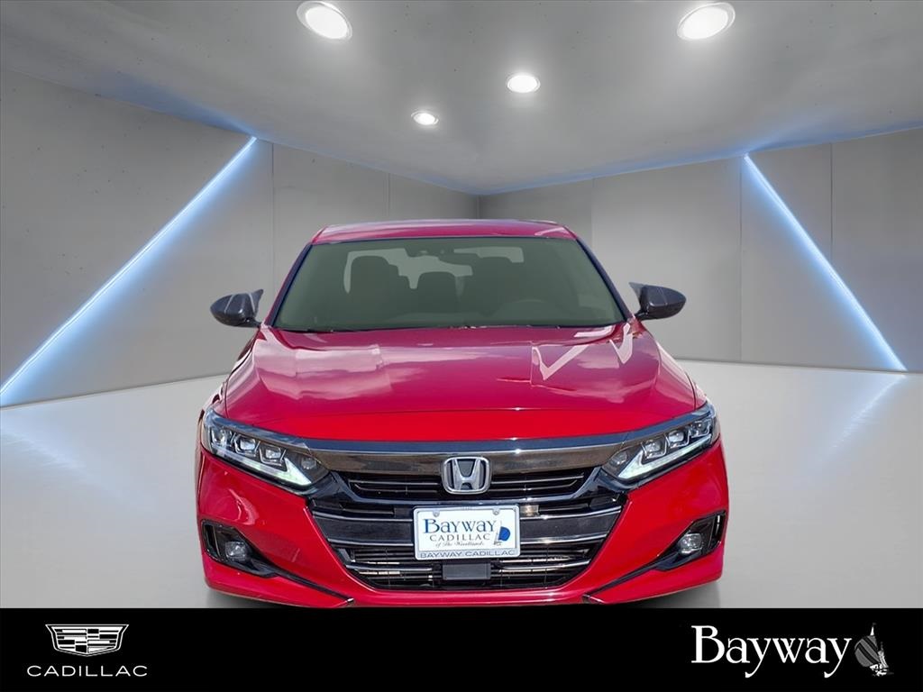 2021 Honda Accord Sport Red at DeMontrond Mazda