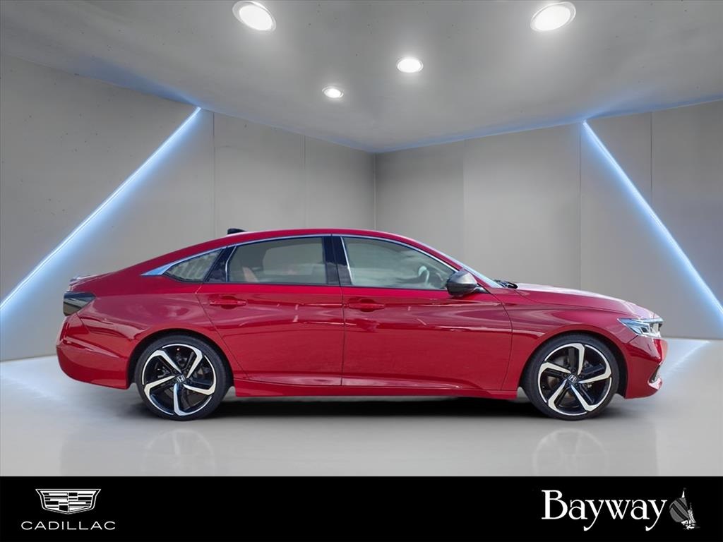 2021 Honda Accord Sport Red at DeMontrond Mazda