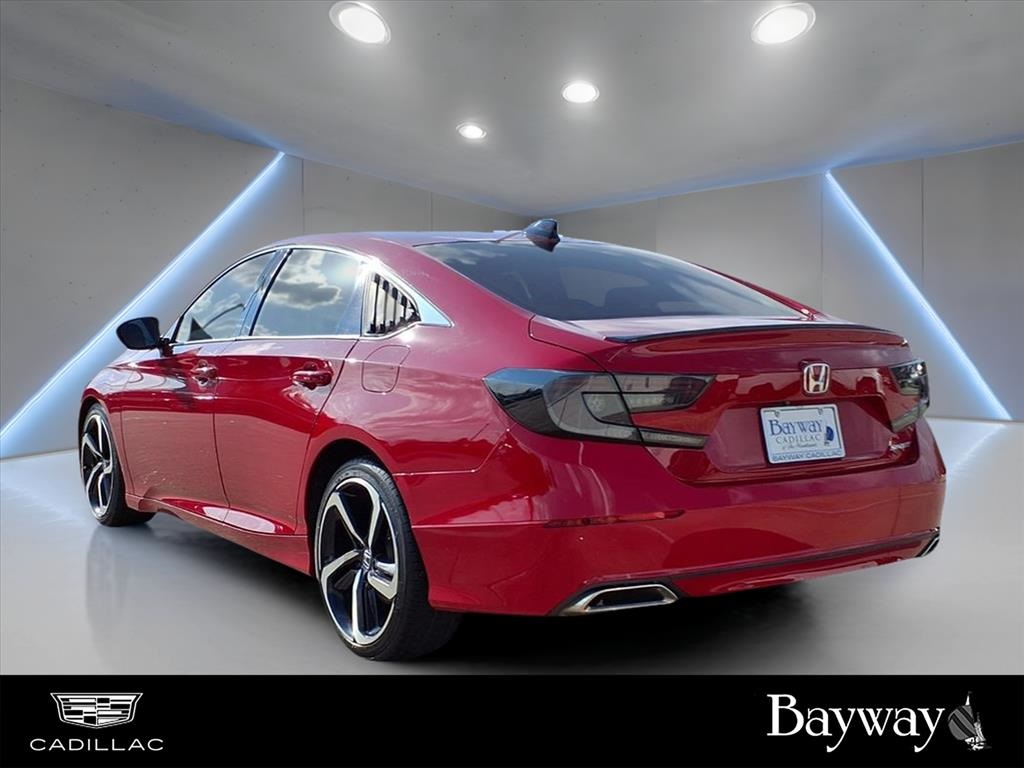 2021 Honda Accord Sport Red at DeMontrond Mazda