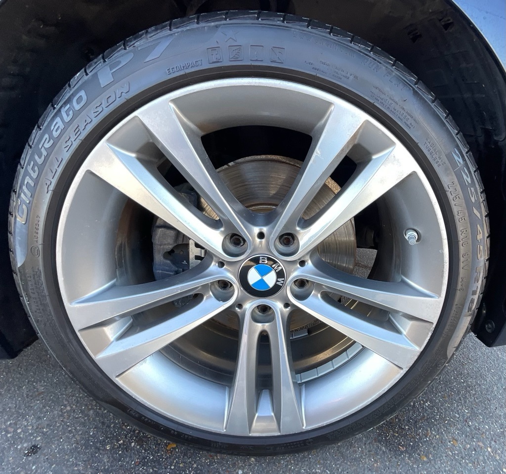 2017 BMW 3 Series 330i Blue at Bravo Nissan