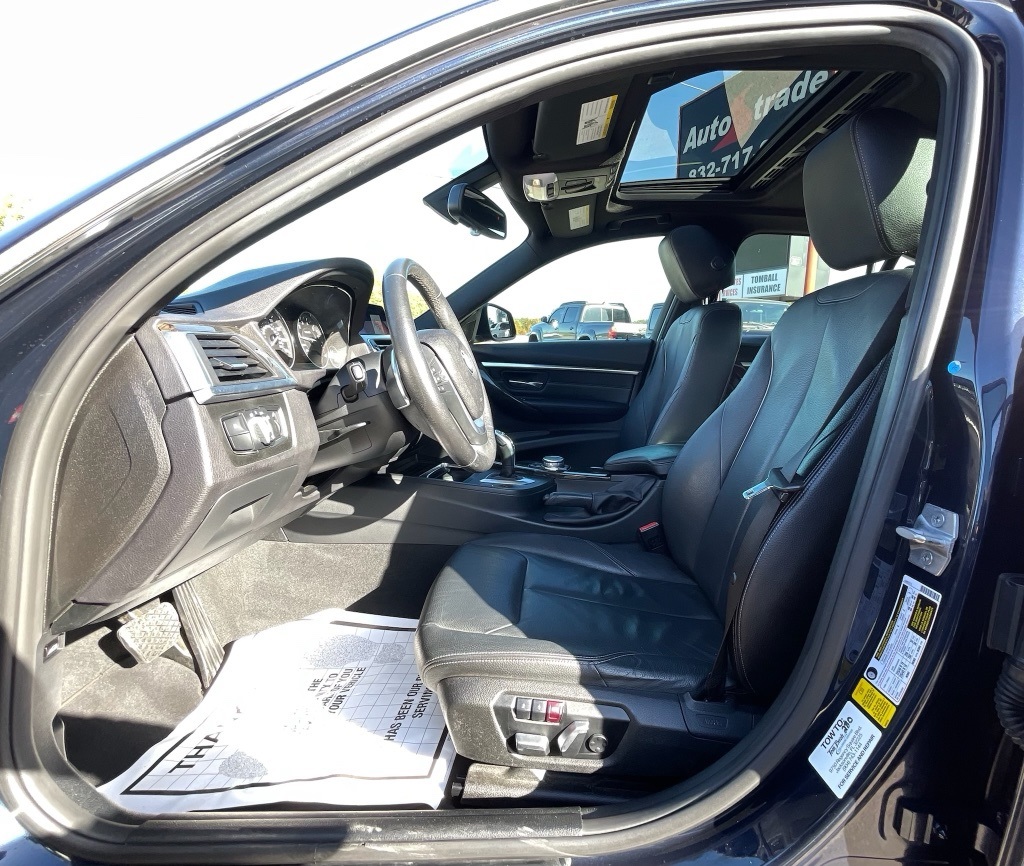 2017 BMW 3 Series 330i Blue at Bravo Nissan