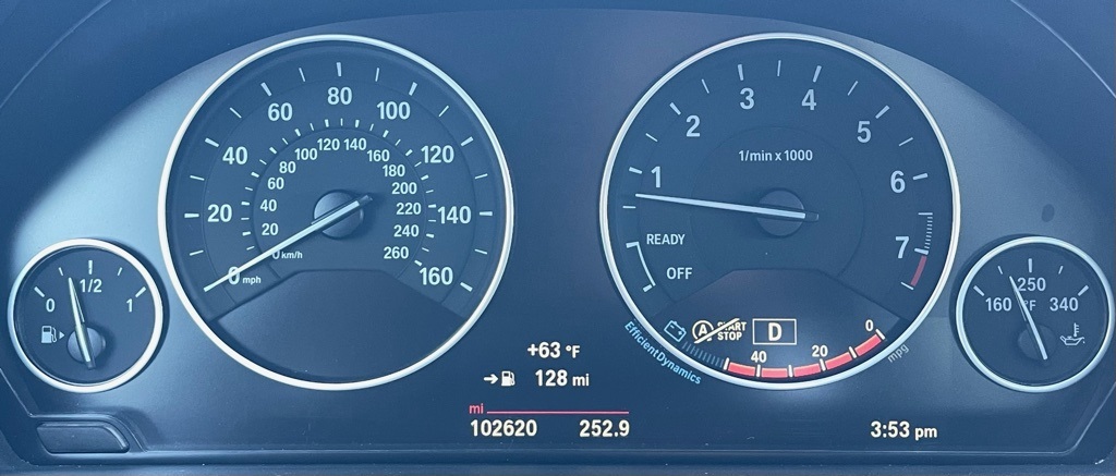 2017 BMW 3 Series 330i Blue at Bravo Nissan