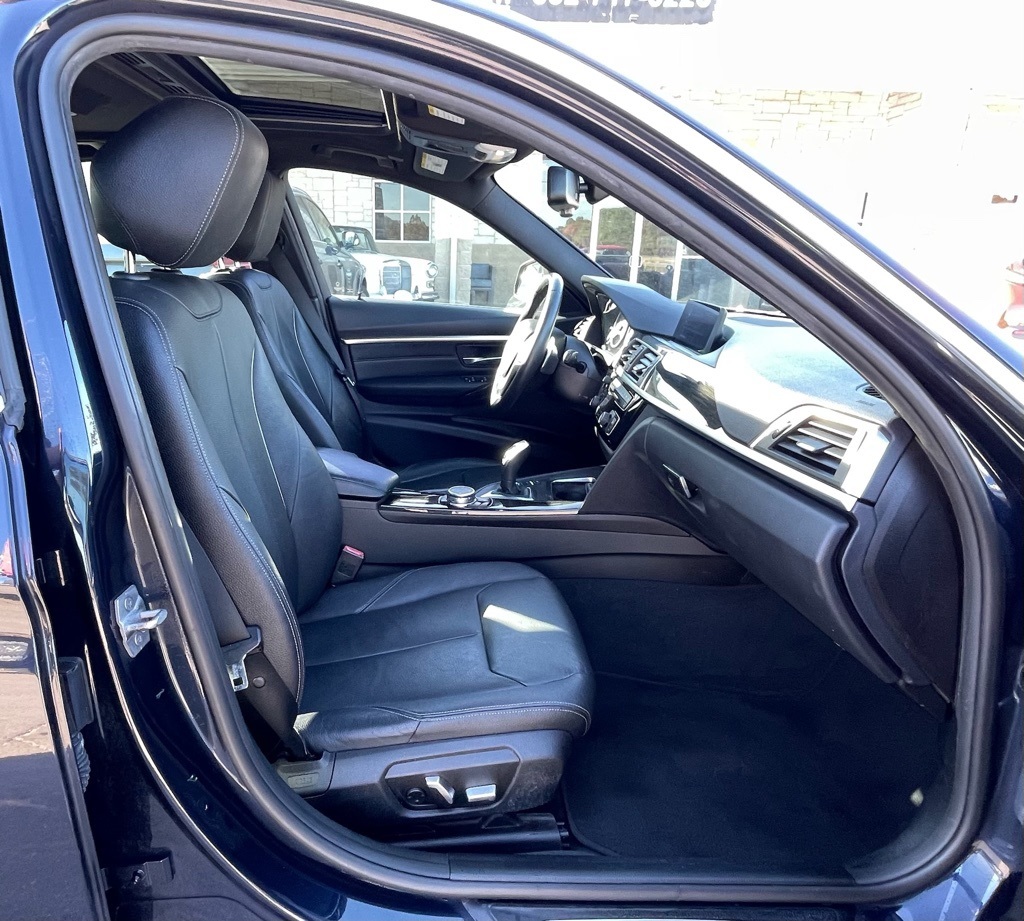 2017 BMW 3 Series 330i Blue at Bravo Nissan