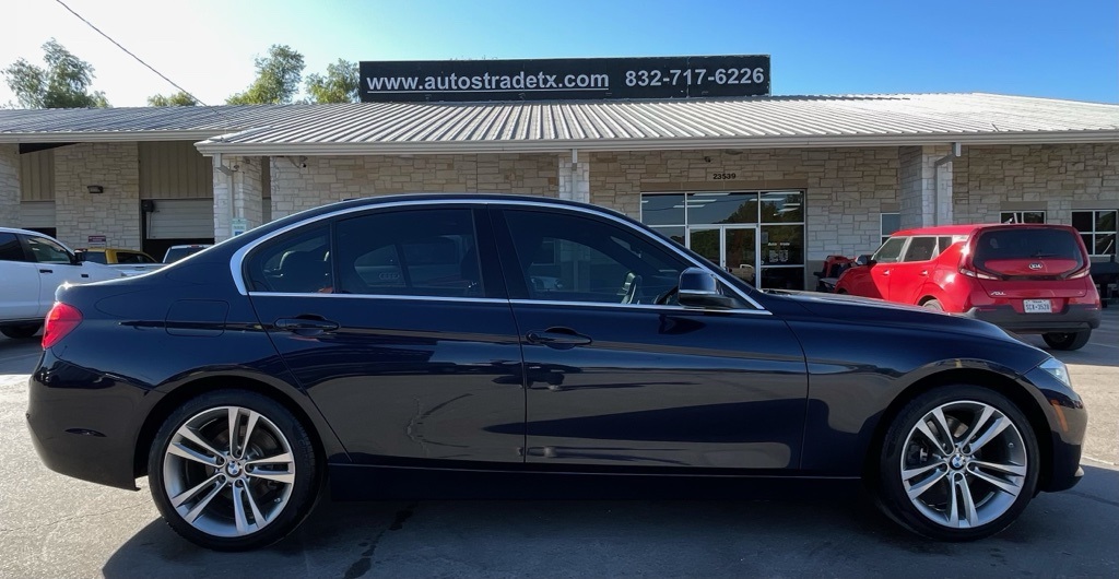 2017 BMW 3 Series 330i Blue at Bravo Nissan