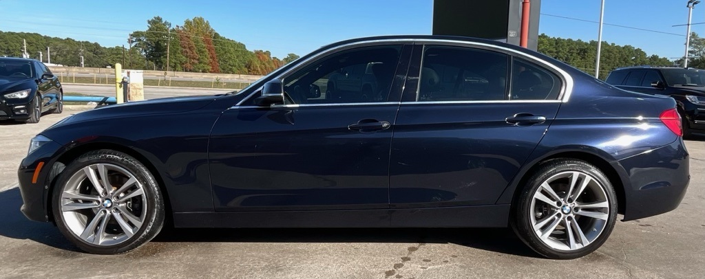 2017 BMW 3 Series 330i Blue at Bravo Nissan