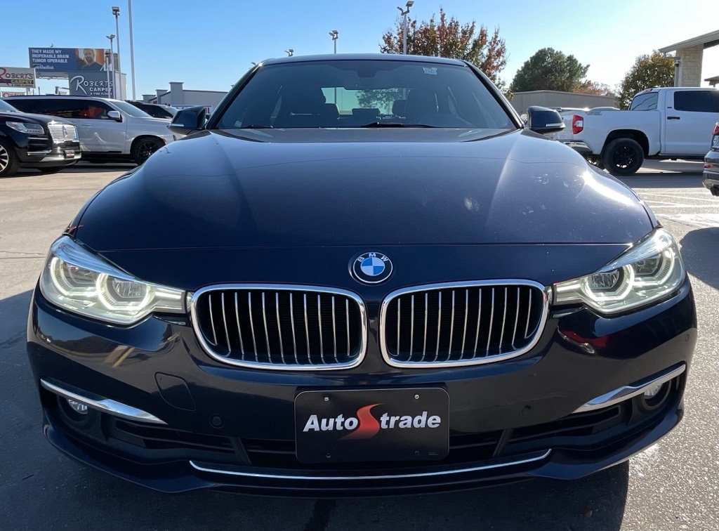 2017 BMW 3 Series 330i Blue at Bravo Nissan
