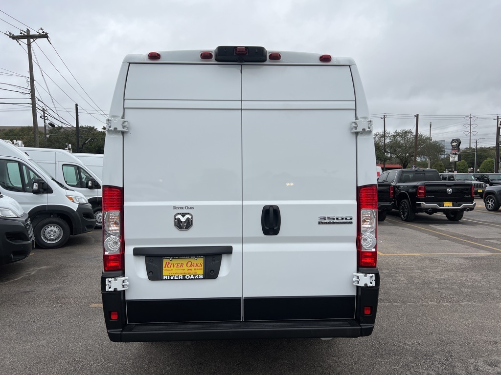 2025 Ram ProMaster 3500 High Roof White at Mac Haik CDJR North Houston