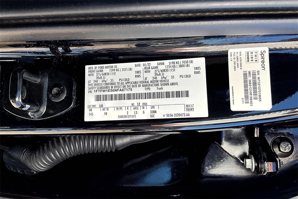 2022 Ford F-150 XLT Black at Tom Peacock Cadillac