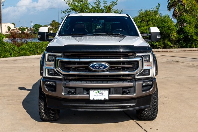 2021 Ford F-350SD King Ranch White at Emmons Autoplex