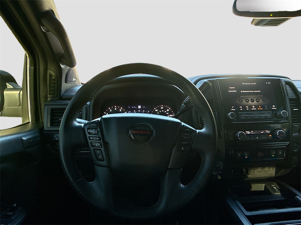 2021 Nissan Titan PRO-4X Beige at Central Houston Nissan