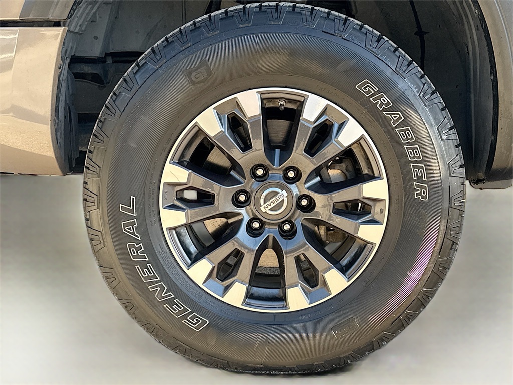 2021 Nissan Titan PRO-4X Beige at Central Houston Nissan