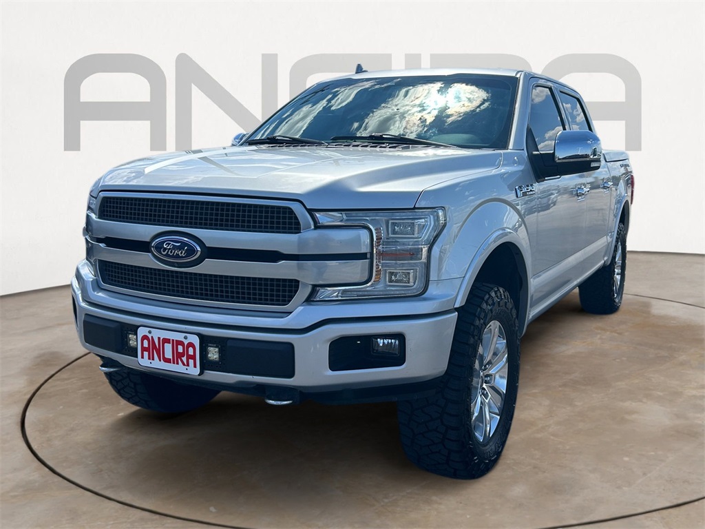Used Car 2018 Ford F-150  Platinum For Sale Under $35,000 In Floresville, Texas