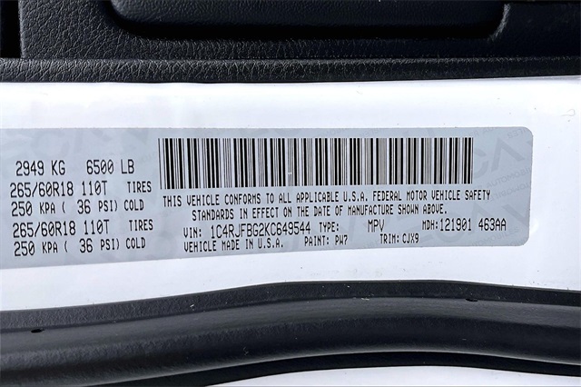 Used 2019 Jeep Grand Cherokee For Sale in Gloucester, MA