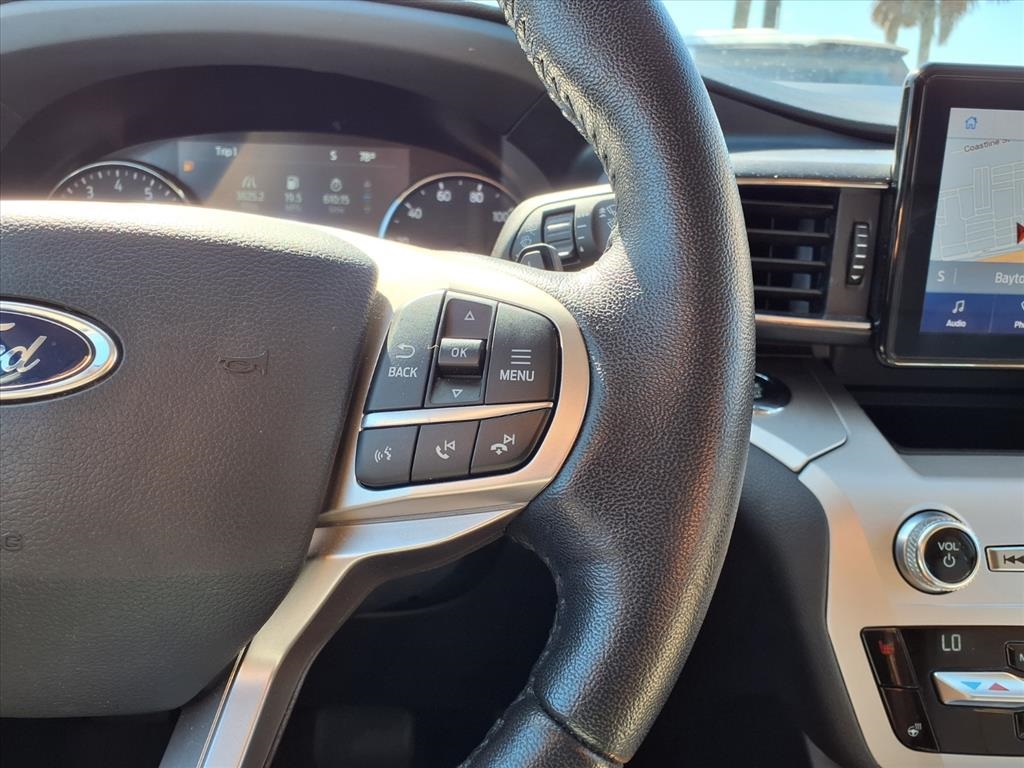 2021 Ford Explorer XLT White at Shottenkirk Kia Fort Bend