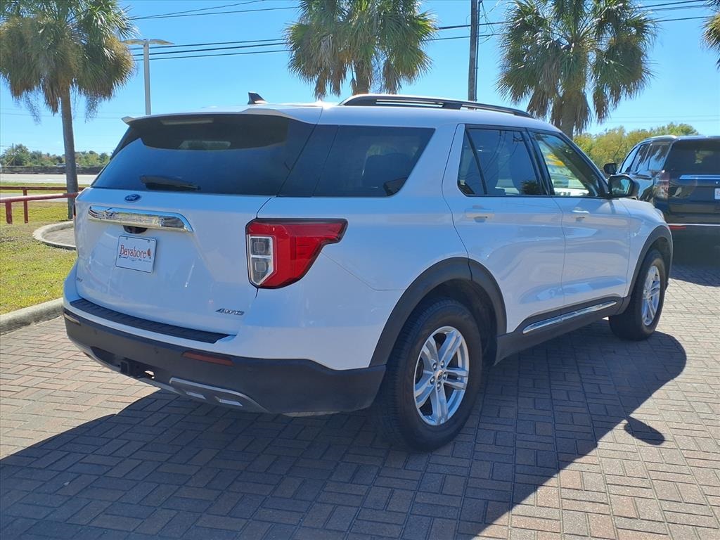 2021 Ford Explorer XLT White at Shottenkirk Kia Fort Bend