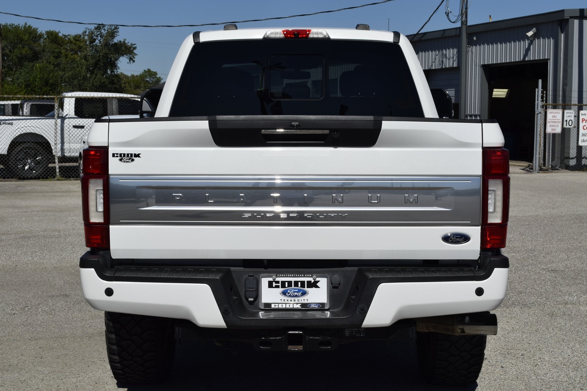 2020 Ford F-250SD Platinum White at Cook Ford