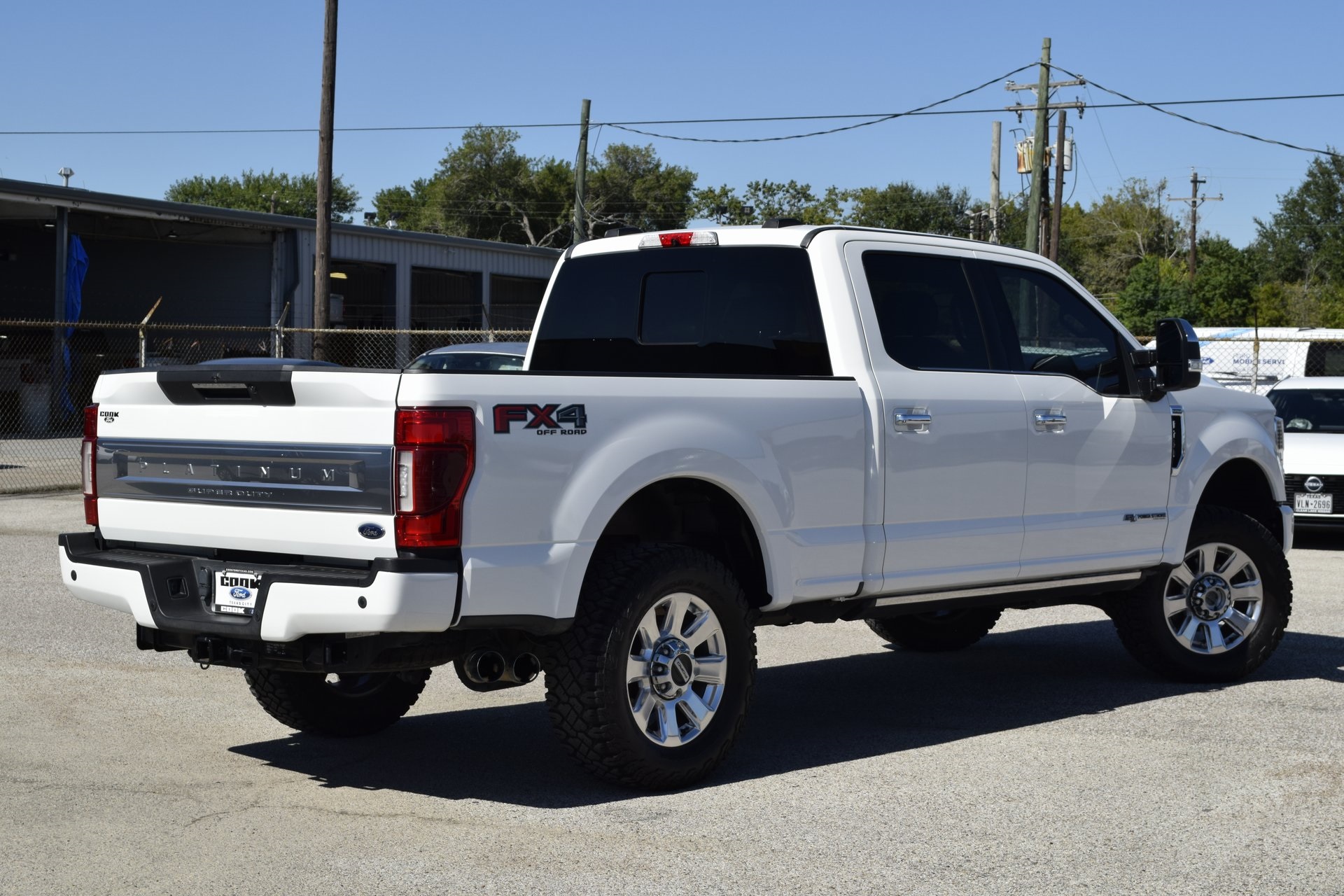 2020 Ford F-250SD Platinum White at Cook Ford