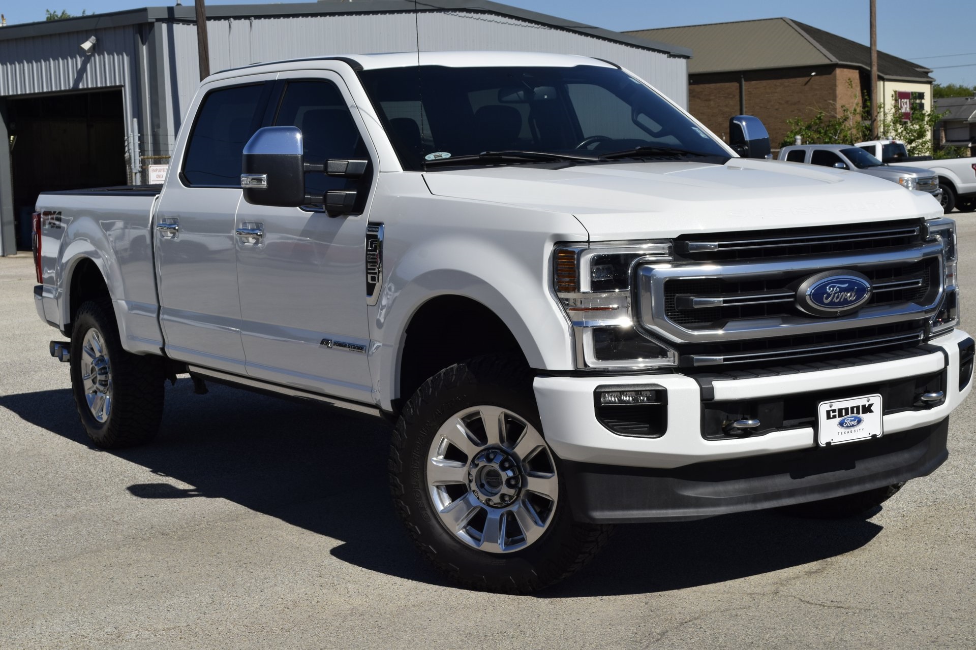 2020 Ford F-250SD Platinum White at Cook Ford