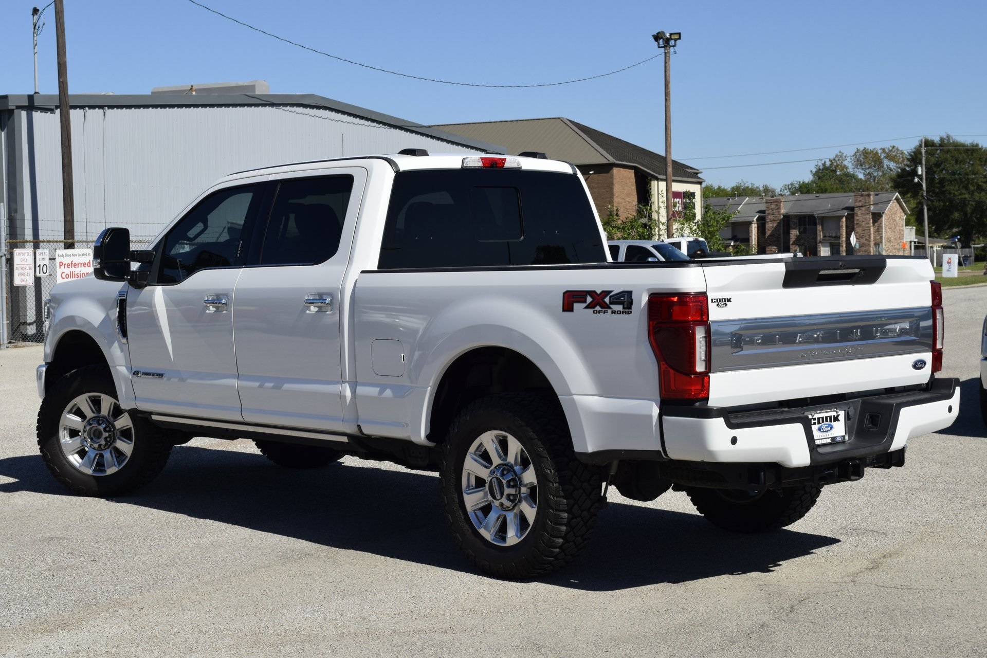 2020 Ford F-250SD Platinum White at Cook Ford