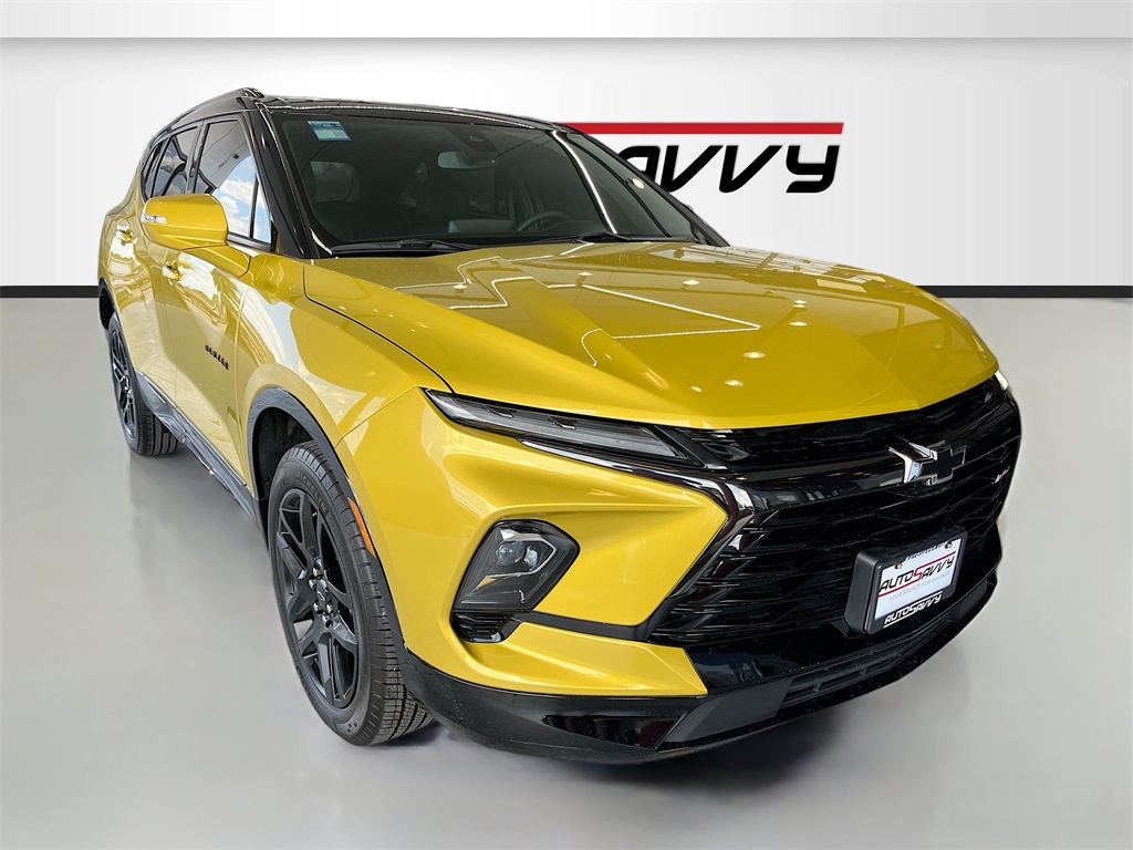 2024 Chevrolet Blazer RS Yellow at Classic Elite Chevrolet Sugar Land