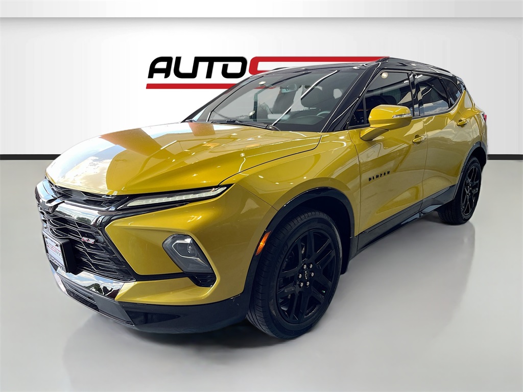 2024 Chevrolet Blazer RS Yellow at Classic Elite Chevrolet Sugar Land