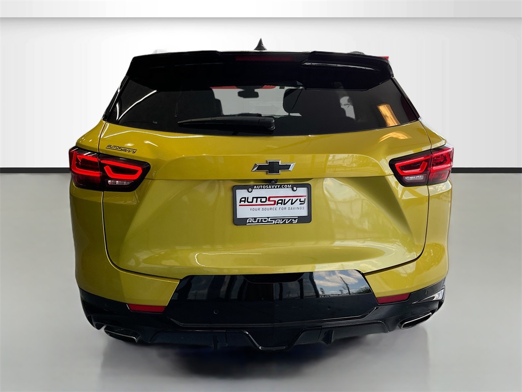2024 Chevrolet Blazer RS Yellow at Classic Elite Chevrolet Sugar Land