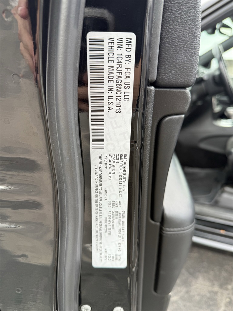 2022 Jeep Grand Cherokee WK Laredo X Black at Bayway Cadillac of The Woodlands