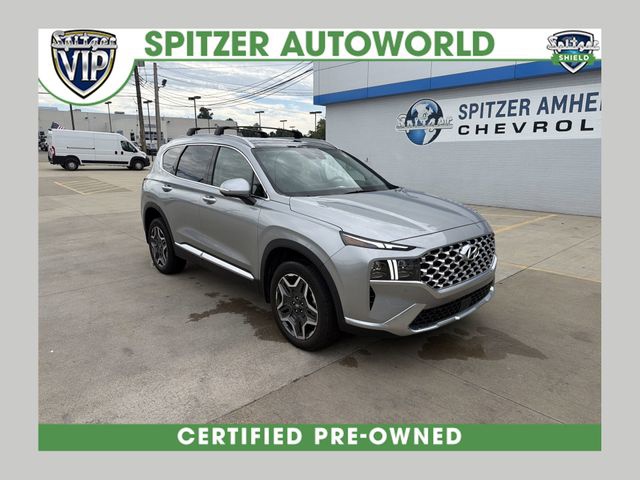 Shimmering Silver 2023 Hyundai Santa Fe SUV / Crossover All-Wheel Drive Automatic