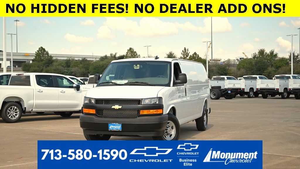 2025 Chevrolet Express 2500 Work Van White at Monument Chevrolet