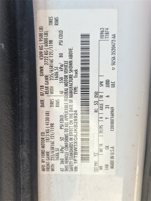 2018 Ford Transit-350 Base - 1