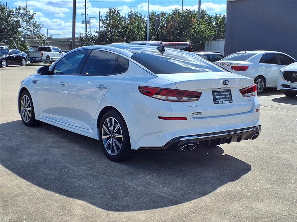 2020 Kia Optima EX Premium White at DeMontrond Gulf Freeway