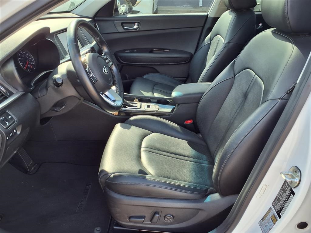 2020 Kia Optima EX Premium White at DeMontrond Gulf Freeway