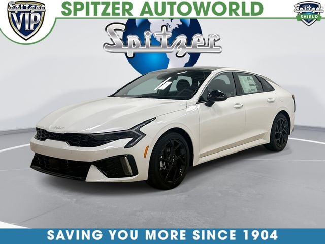 Snow White Pearl 2026 Kia K5 GT-Line FWD Sedan Front-Wheel Drive 8-Speed Automatic