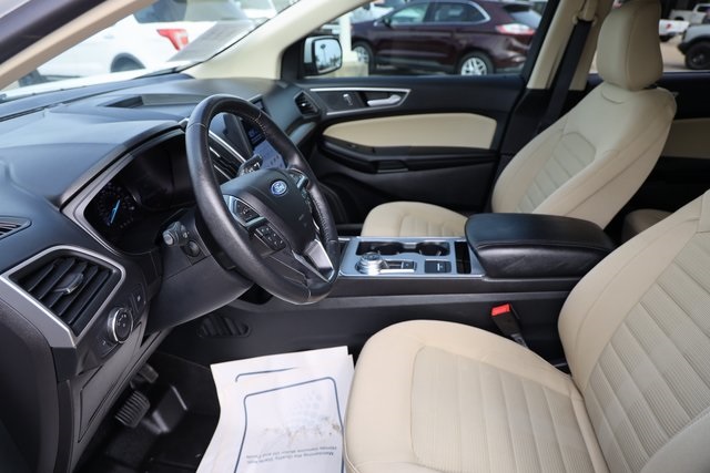 2022 Ford Edge SEL White at Emmons Autoplex