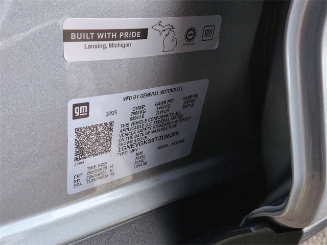 2026 Chevrolet Traverse LT for sale at PATRIOT CHEVROLET OF LIMERICK