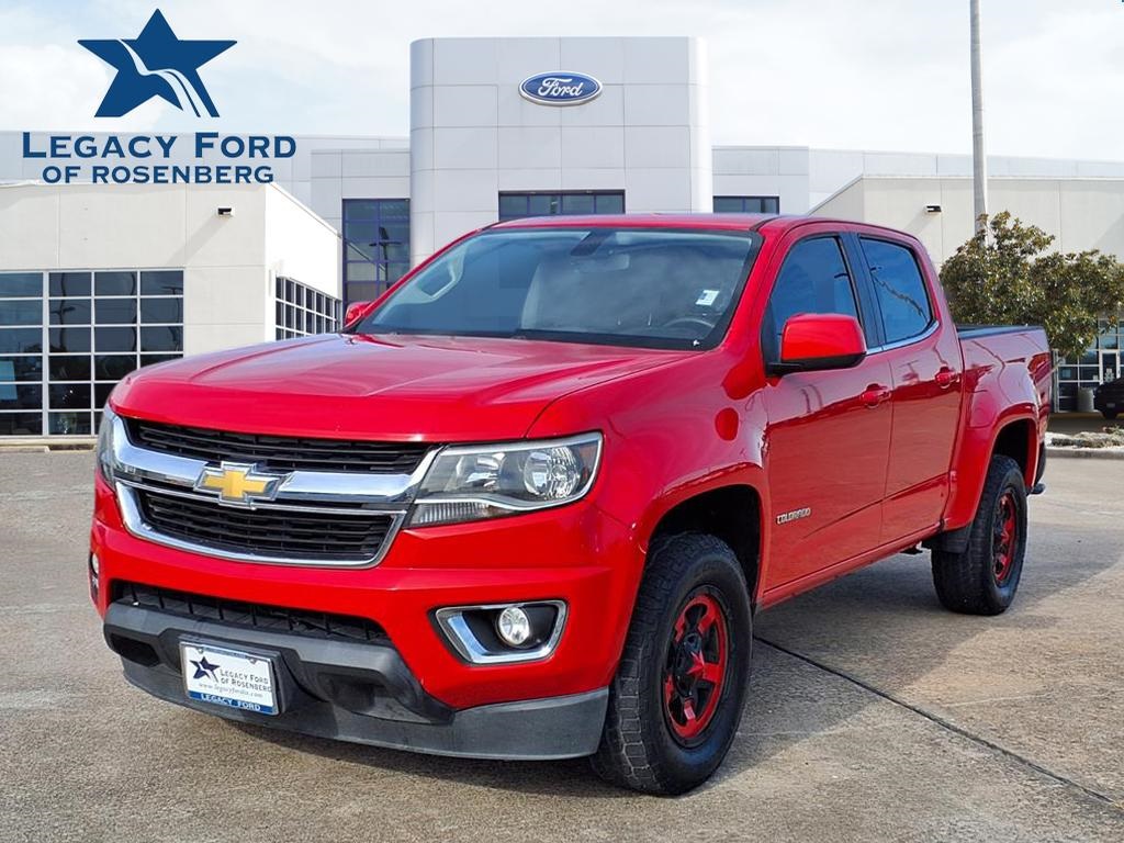 2015 Chevrolet Colorado LT Red at Texan Dodge Chrysler Jeep Ram