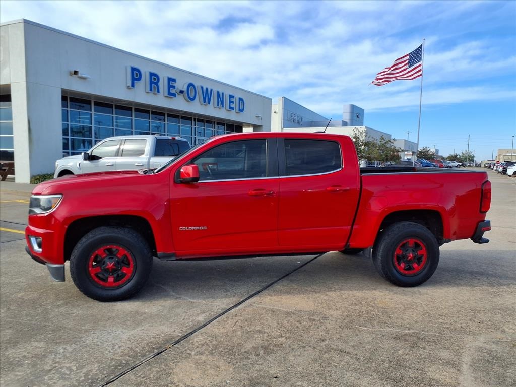 2015 Chevrolet Colorado LT Red at Texan Dodge Chrysler Jeep Ram