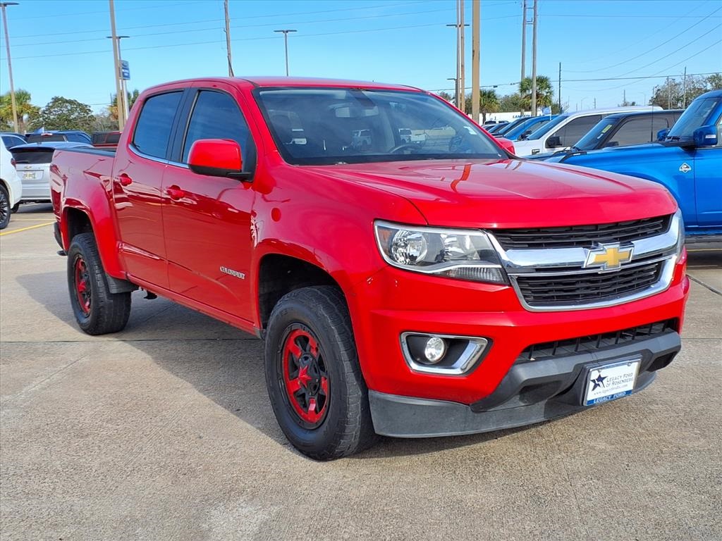 2015 Chevrolet Colorado LT Red at Texan Dodge Chrysler Jeep Ram
