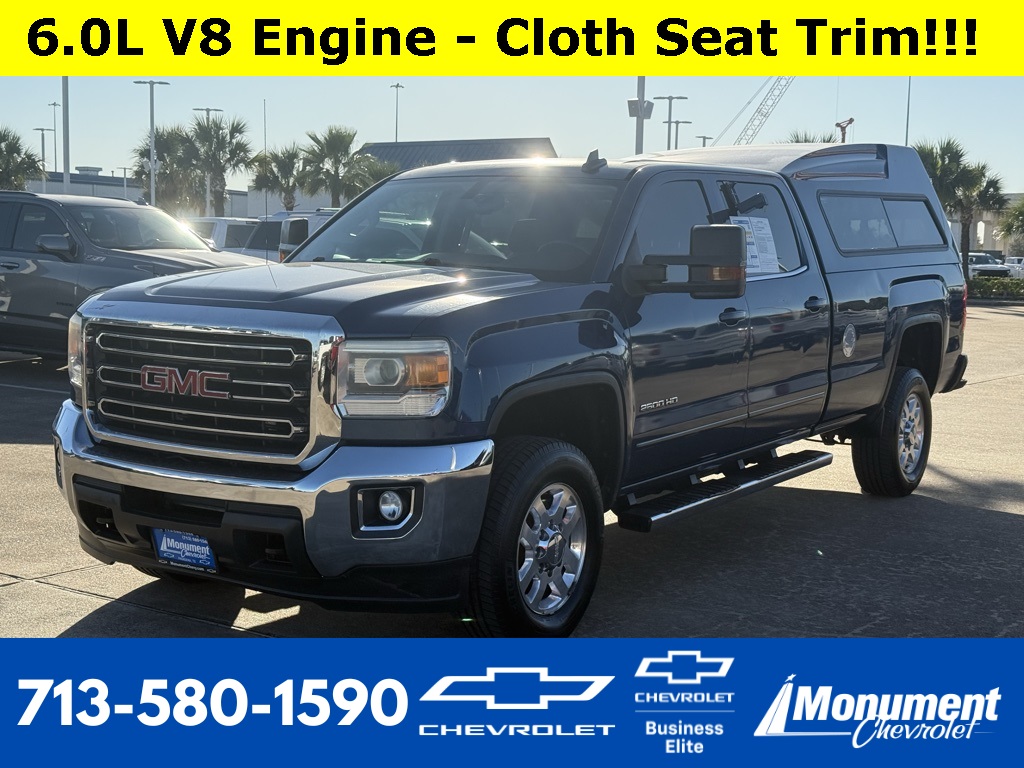 2015 GMC Sierra 2500HD SLE Blue at DeMontrond Auto Country