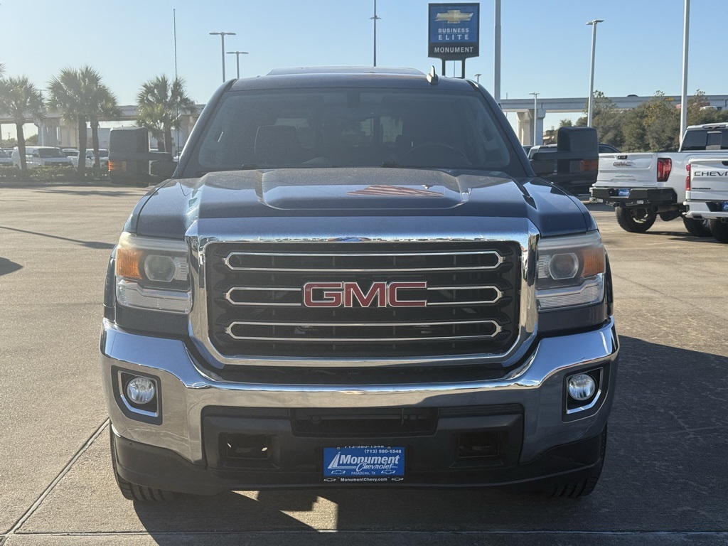 2015 GMC Sierra 2500HD SLE Blue at DeMontrond Auto Country