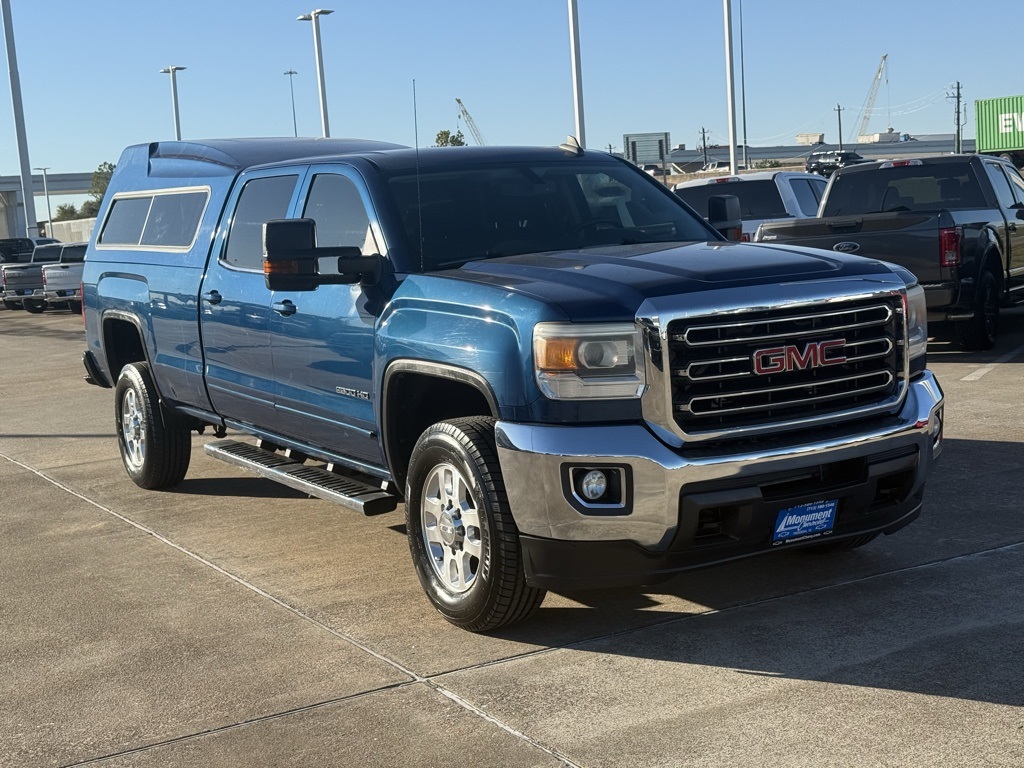 2015 GMC Sierra 2500HD SLE Blue at DeMontrond Auto Country