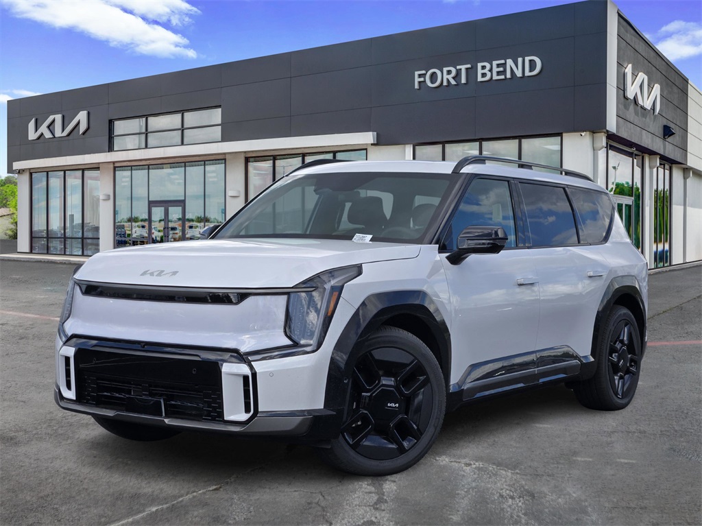 2026 Kia EV9 GT-Line White at Shottenkirk Kia Fort Bend
