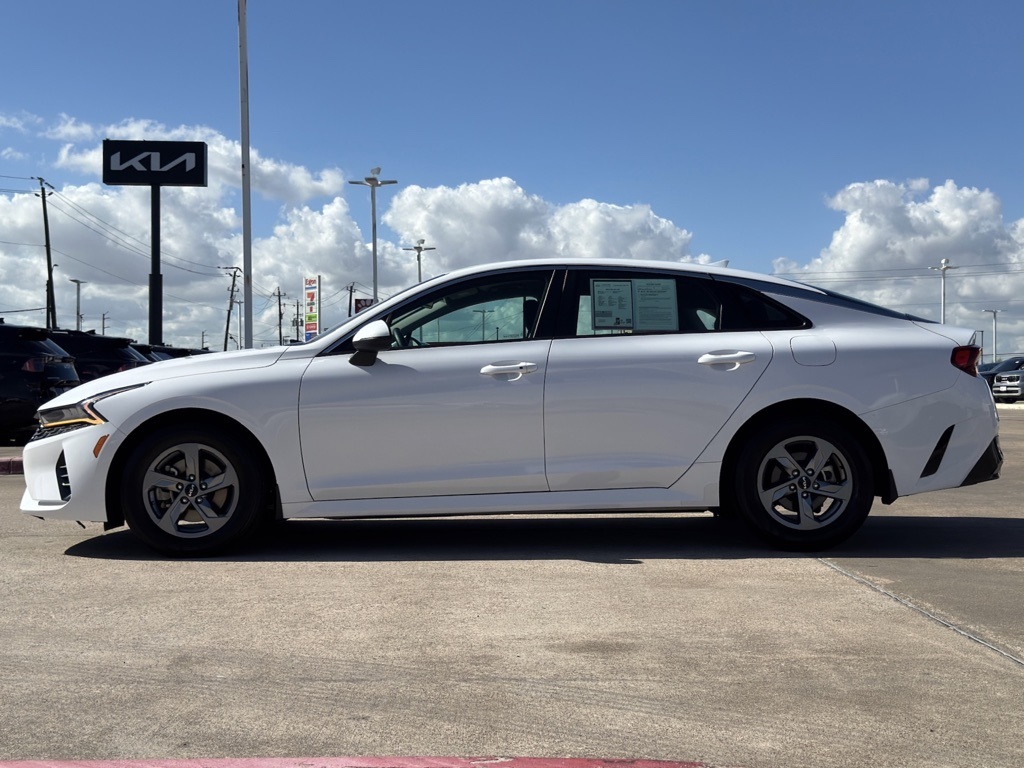 2023 Kia K5 LXS White at Joe Myers Mazda Kia