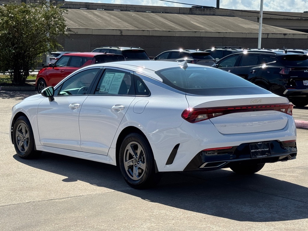2023 Kia K5 LXS White at Joe Myers Mazda Kia